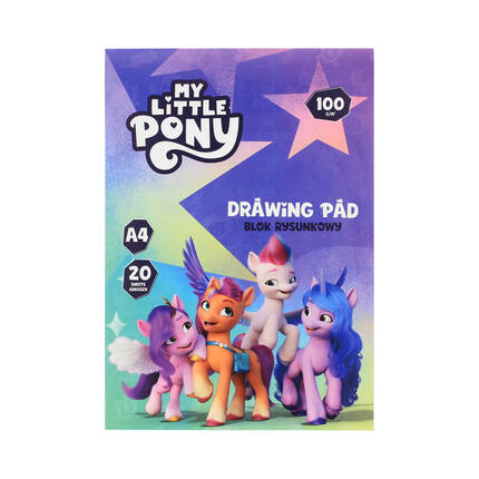 Blok rysunkowy A4/20 100g My Little Pony 106024003 AZ0537 01