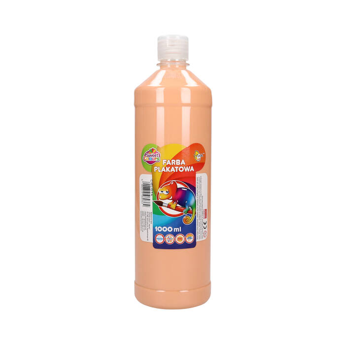 Farba plakatowa cielista 1000ml Sweet Colours Otocki FP1000CIELI VO0715 01