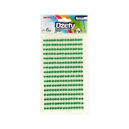 Dżety samoprzylepne zielone 4mm - opak. 240szt. VB8636 01