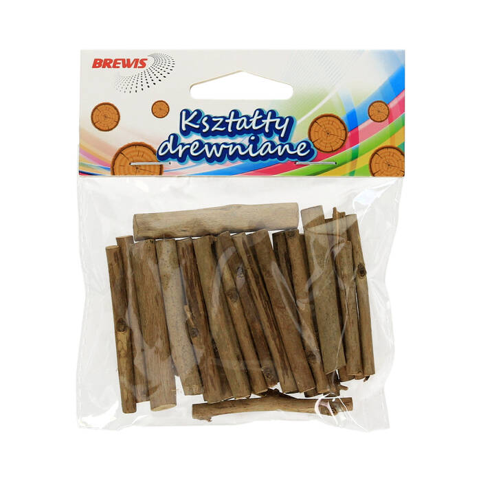 Kształty drewniane - patyczki 5cm 20g Brewis PD5 VB1428 01