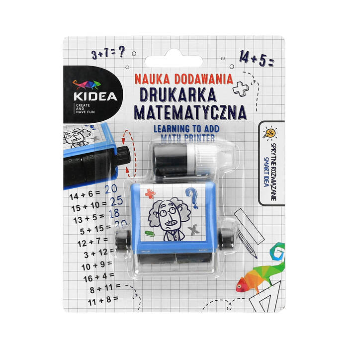 Drukarka matematyczna nauka dodawania Kidea VD0483 01