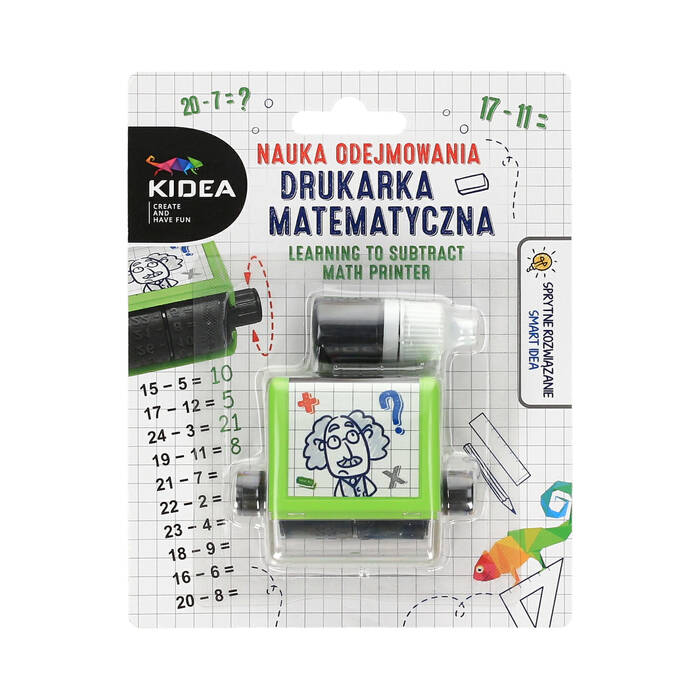 Drukarka matematyczna nauka odejmowania Kidea VD0485 01