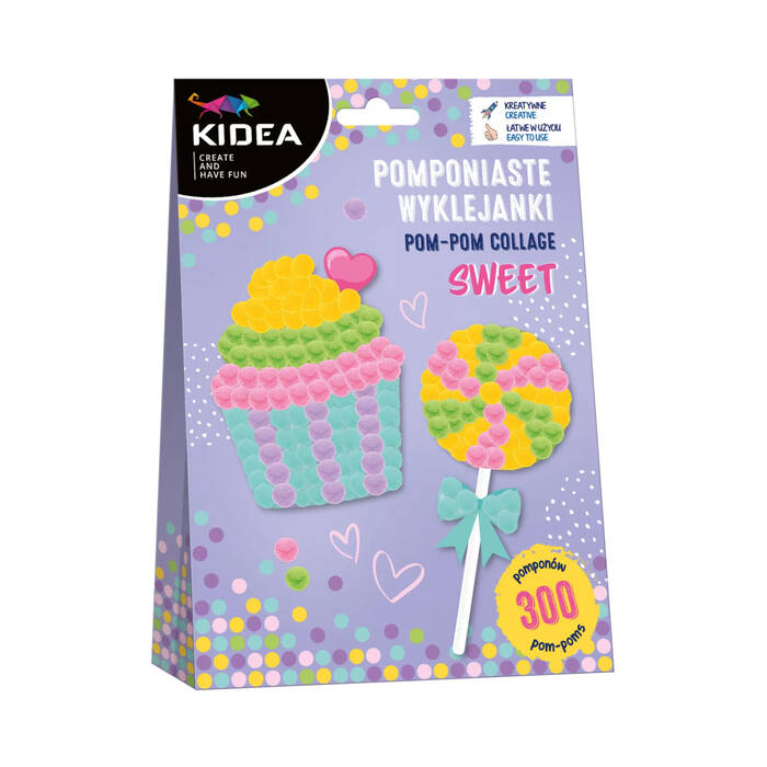 Pomponiasta wyklejanka Sweet Kidea VD0492 01