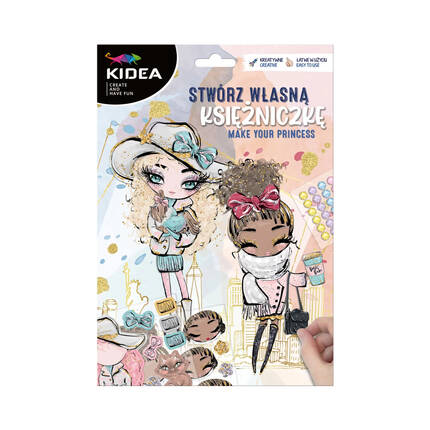 Stwórz własną księżniczkę Kidea VD0438 01
