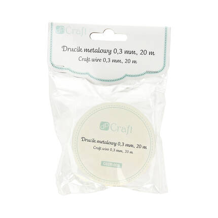 Drucik metalowy 20m złoty DP8354 01