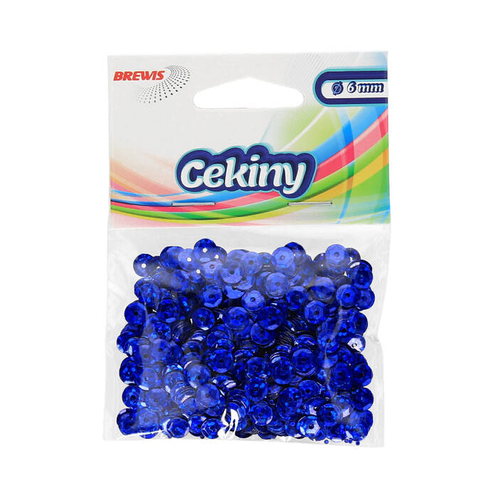 Cekiny hologram niebieskie H120 Brewis VB8032 01