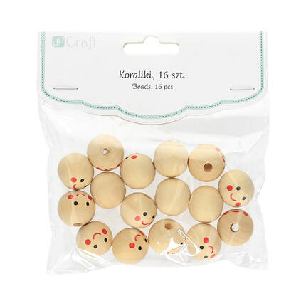 Koraliki drewniane Buźki 20mm (16) DP0112 01