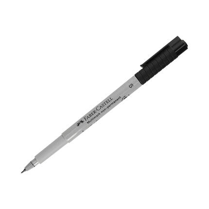 Foliopis 0.4mm czarny zmywalny Faber-Castell S FC1187 02