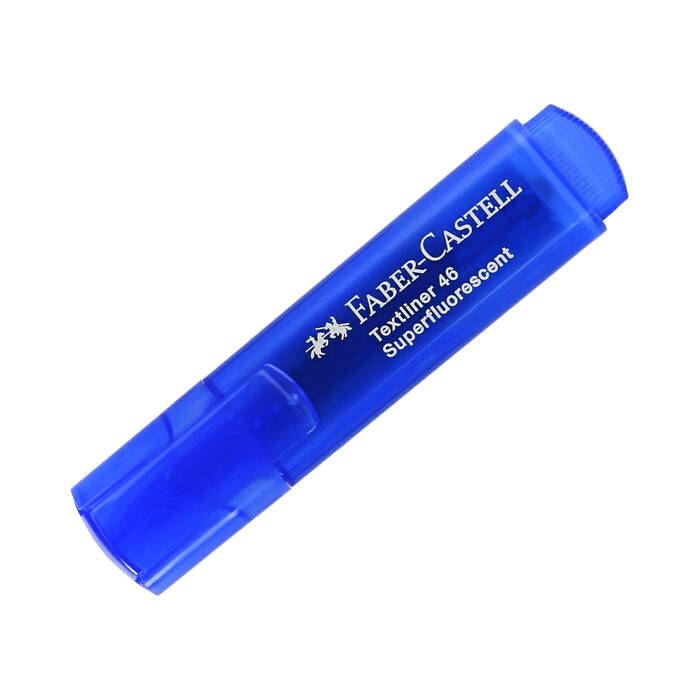 Zakreślacz niebieski 1546 Faber-Castell FC154652 FC5133 01