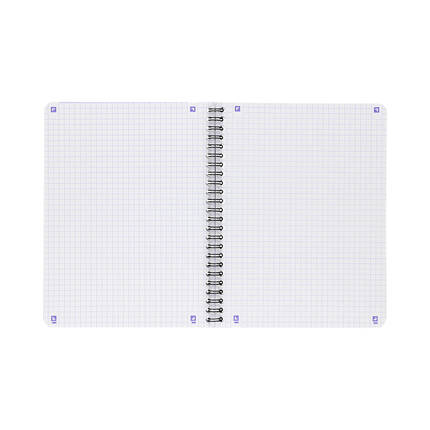 Kołozeszyt A5/80 kratka Esse Oxford czarny 400192077 TP5473 02