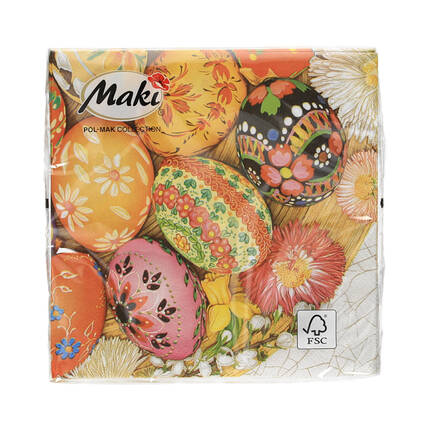 Serwetki 33x33 3w Easter Eggs Variety 005701 (20) VS6102 01