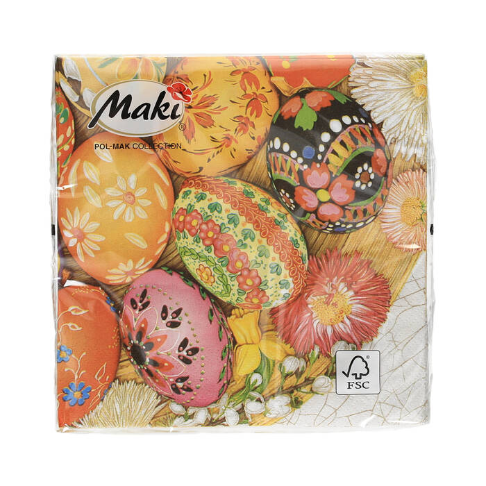 Serwetki 33x33 3w Easter Eggs Variety 005701 (20) VS6102 01