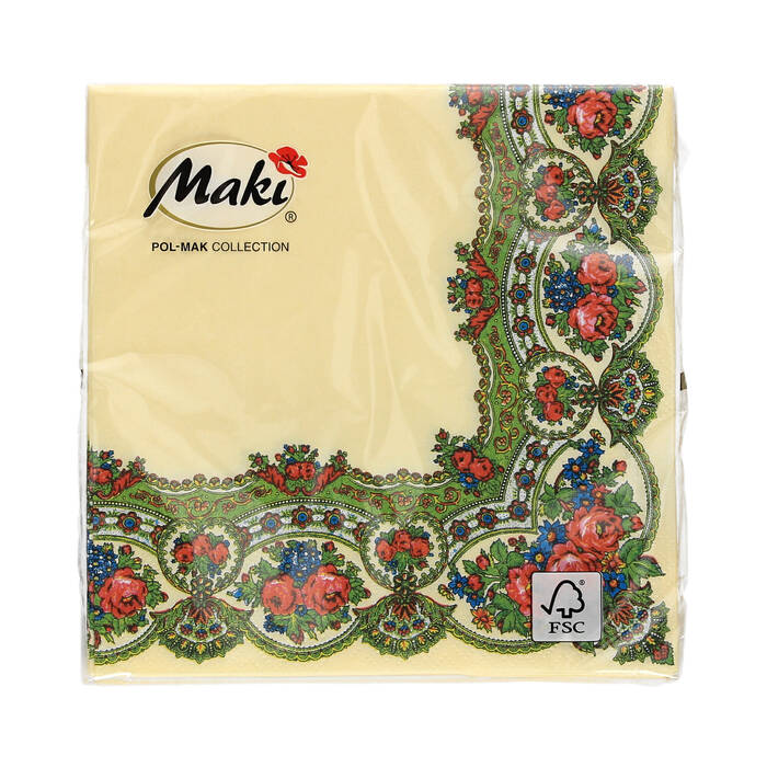 Serwetki 33x33 3w Polish Highlander Patern 021101 (20) VS6103 01
