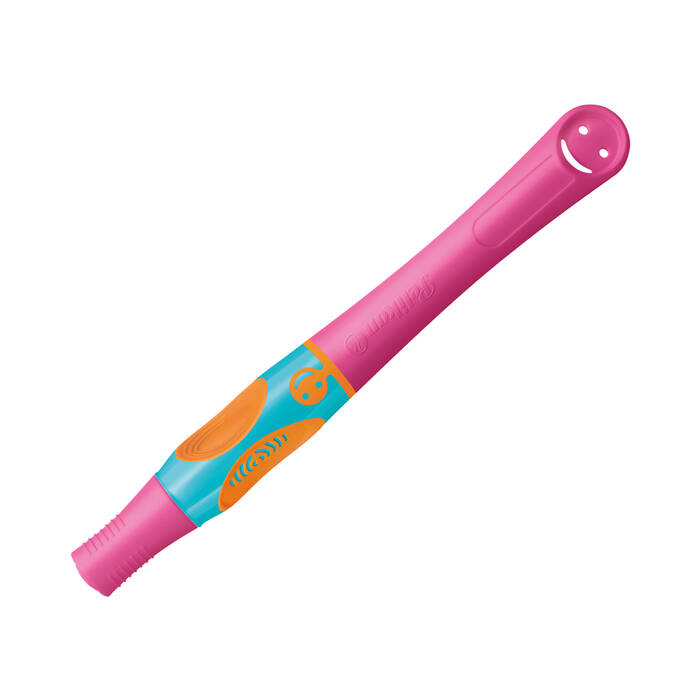 Pióro kulkowe do nauki pisania dla leworęcznych Lovely Pink różowe Pelikan Griffix VH4028 02