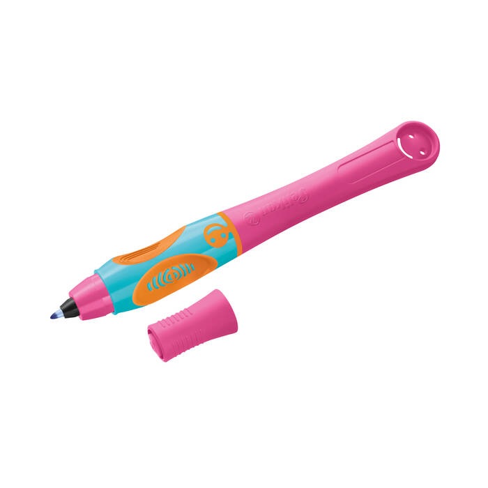 Pióro kulkowe do nauki pisania dla leworęcznych Lovely Pink różowe Pelikan Griffix VH4028 03