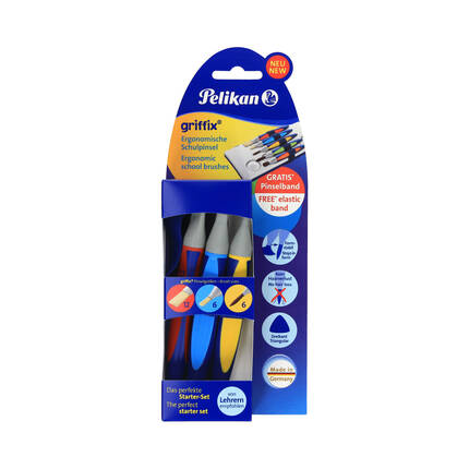 Zestaw pędzli Pelikan Griffix - 3szt. VH4044 01