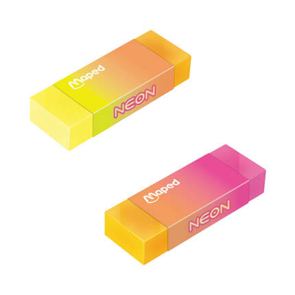 Gumka uniwersalna 22x16x61 Neon Maped - 2szt. 121900 MA5174 02