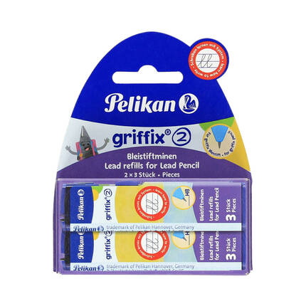 Grafity do ołówka Pelikan Griffx - 6szt. VH2945 01