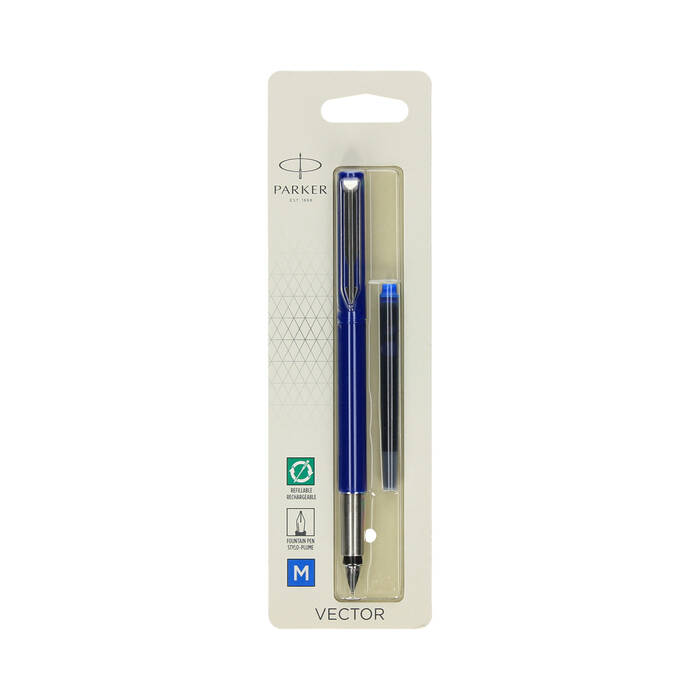 Pióro wieczne Parker Vector Blue S0881011 PT5440 01