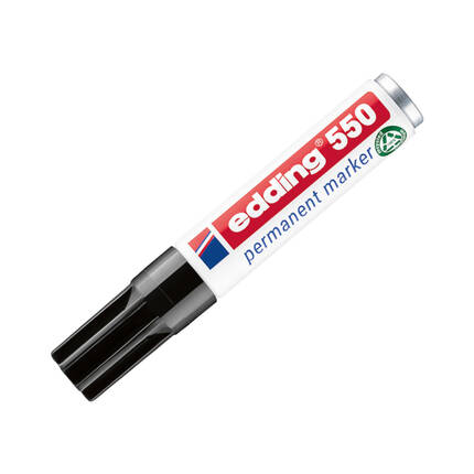 Marker permanentny 3.0-4.0mm czarny okrągły Edding 550 EG1098 01