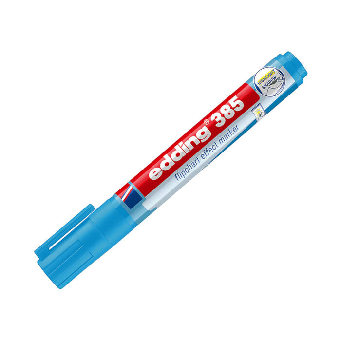 Marker flipchart 1.0-5.0mm jasnoniebieski Edding 385 EG5263 01