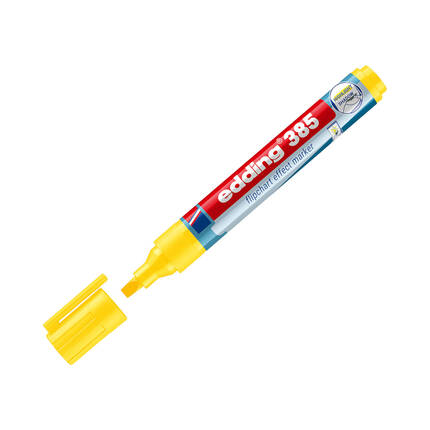 Marker flipchart 1.0-5.0mm żółty Edding 385 EG5261 02