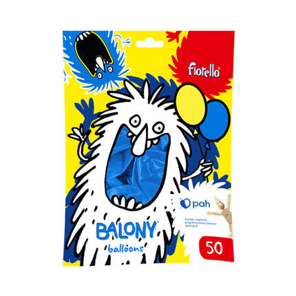 Balon 12 metaliczny niebieski (50) Fiorello KA6458 01