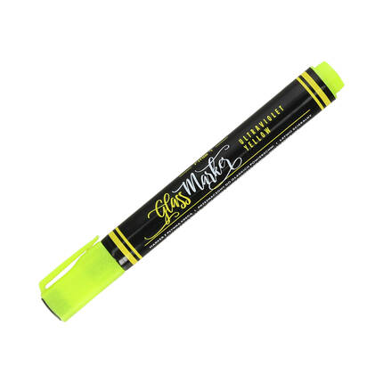 Marker szkło 1.5-3.0mm żółty okrągły Rystor RMG1 RX2153 01