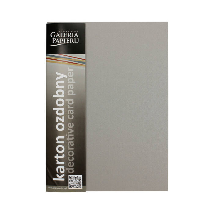 Karton wizytówkowy A4 210g jasnosrebrny Pearl (20) AG1232 01