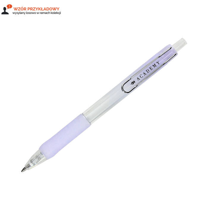 Długopis automatyczny żelowy niebieski Silky Academy IR1574 01