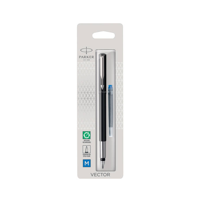 Pióro wieczne Parker Vector Black S0881041 PT5446 03