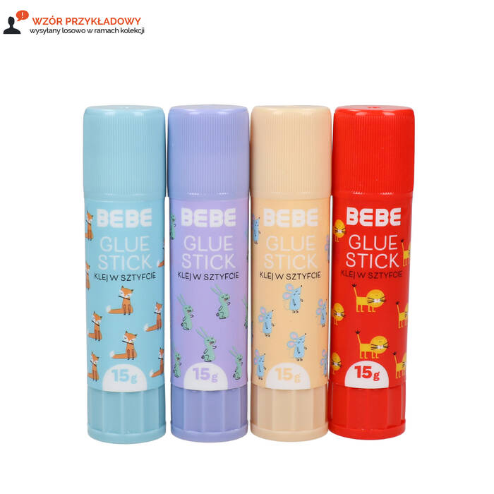 Klej sztyft 15g BeBe Kids Interdruk IR1437 03