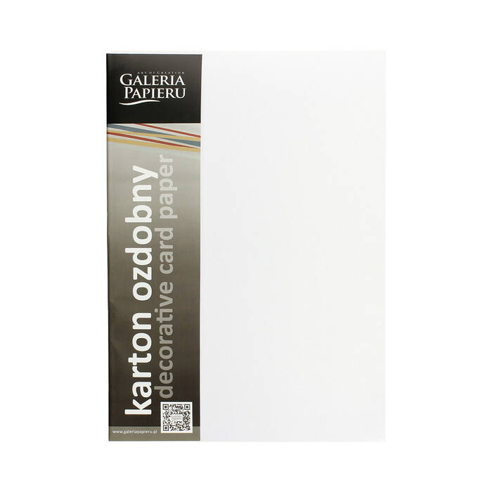 Karton wizytówkowy A4 210g Pearl diamentowa biel (20) AG1231 01