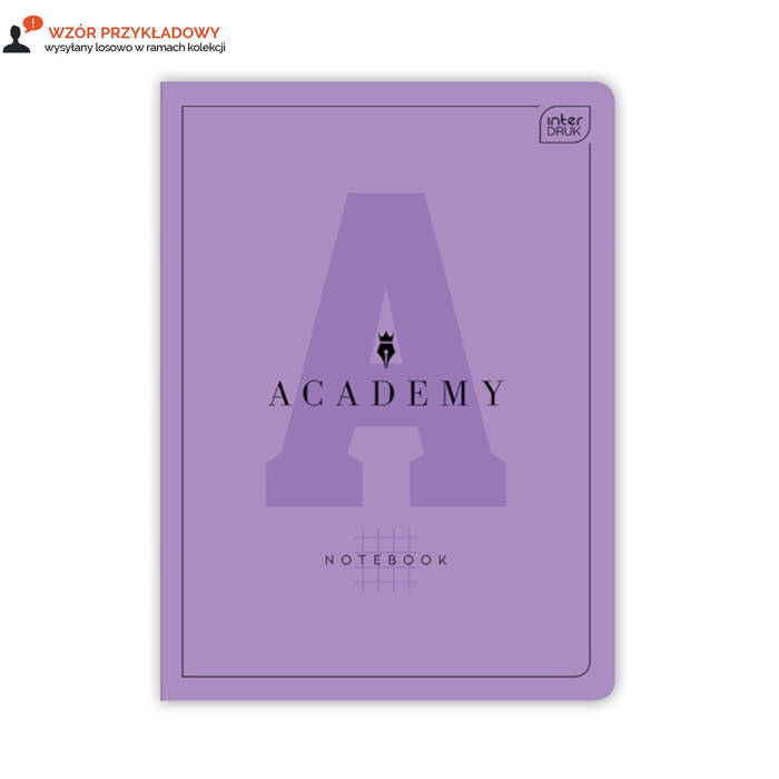 Zeszyt A5/32 kratka Academy Hybrid Interdruk 90g IR1594 01
