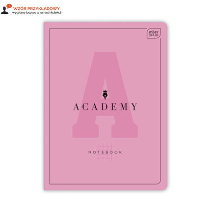 Zeszyt A5/60 kratka Academy Hybrid Interdruk 90g IR1595 01