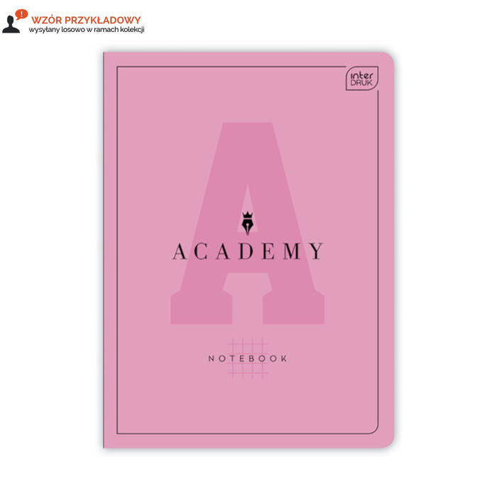 Zeszyt A5/60 kratka Academy Hybrid Interdruk 90g IR1595 01