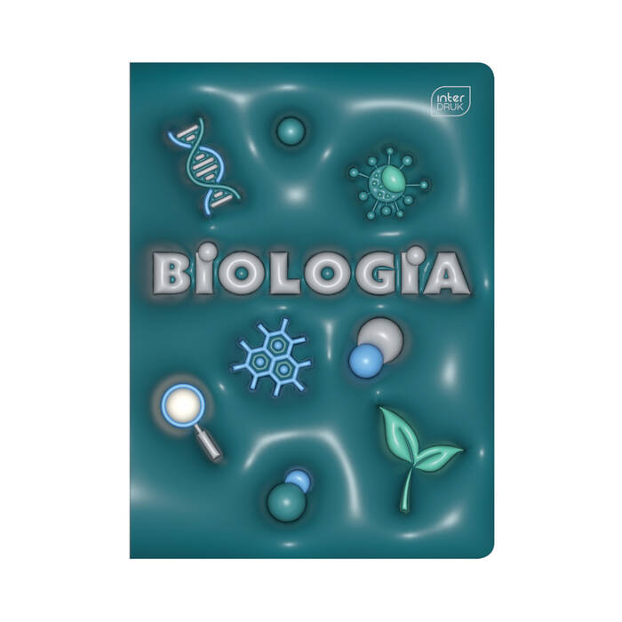 Zeszyt A5/60 kratka biologia hybrid + pigułka wiedzy Interdruk IR1691 01