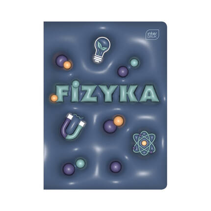 Zeszyt A5/60 kratka fizyka hybrid + pigułka wiedzy Interdruk IR1693 01