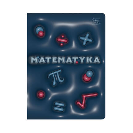 Zeszyt A5/60 kratka matemtyka hybrid + pigułka wiedzy Interdruk IR1697 01