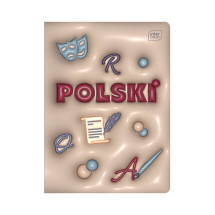 Zeszyt A5/60 linia jpolski hybrid + pigułka wiedzy Interdruk IR1699 01