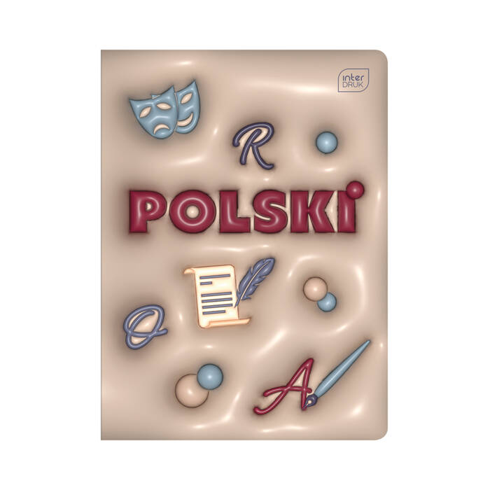 Zeszyt A5/60 linia jpolski hybrid + pigułka wiedzy Interdruk IR1699 01