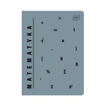Zeszyt A5/60 kratka UV Matematyka Interdruk IR1706 01