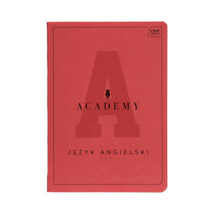 Zeszyt A5/60 kratka Academy Język Angielski Interdruk 90g IR1350 01