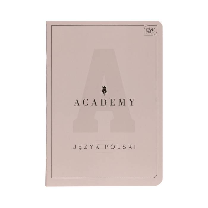 Zeszyt A5/60 linia Academy Język Polski Interdruk 90g IR1358 01