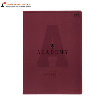 Zeszyt B5/60 kratka Academy Interdruk 90g IR1371 01