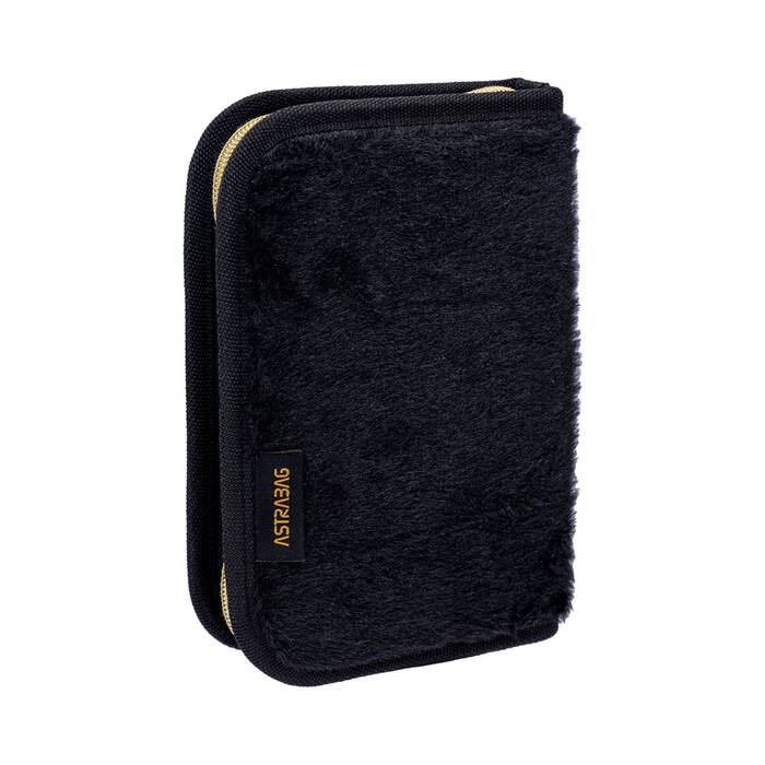 Piórnik z wyposażeniem pojedynczy 1klapka Fluffy Kitty Black AC11 VK8164 04