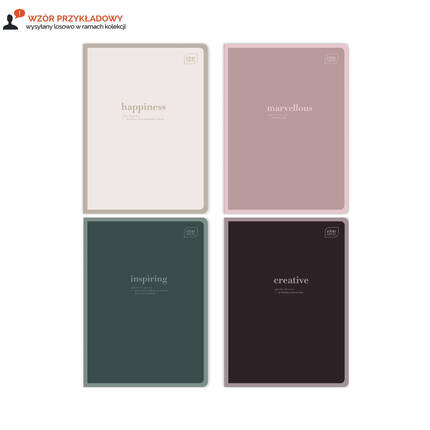 Zeszyt A5/32 kratka Hybrid Words Interdruk IR1397 02