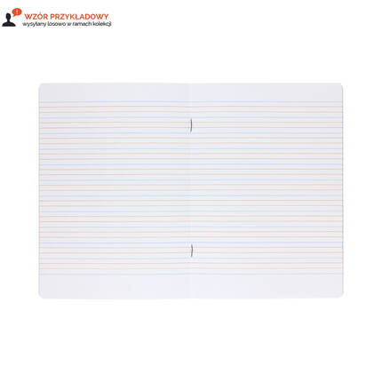 Zeszyt A5/16 linia kolor UV Piccolo Interdruk IR1668 02
