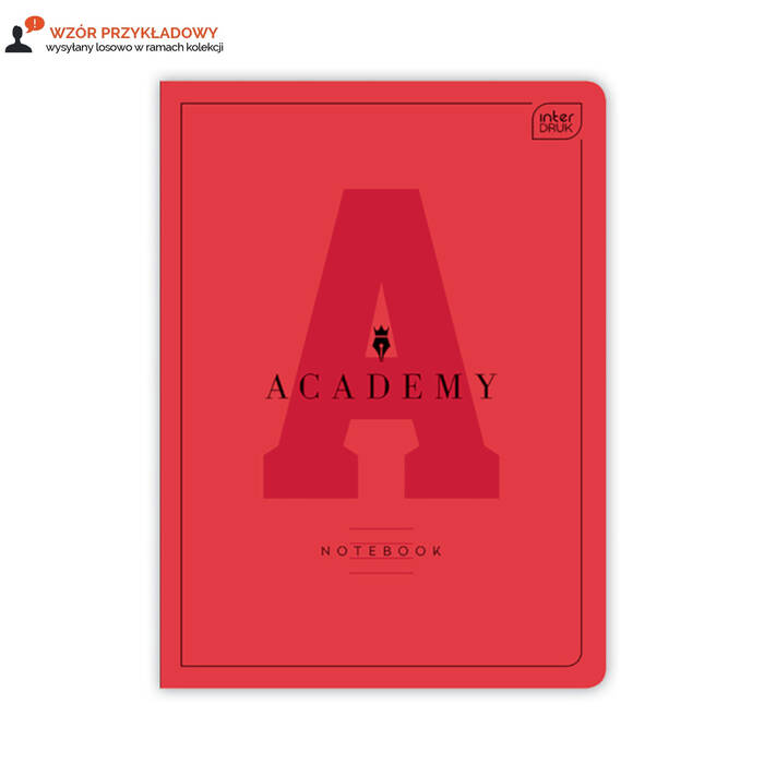Zeszyt A5/32 w linie Hybrid Academy Interdruk 90g IR1681 01