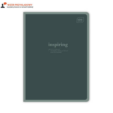 Zeszyt A5/96 w kratkę Hybrid Words Interdruk 70g IR1688 01